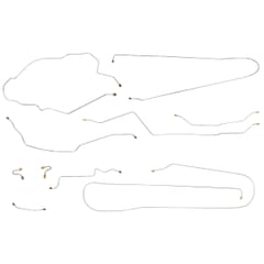 (1967) Brake Line Set - 2wd - Longbed - Coil - Manual